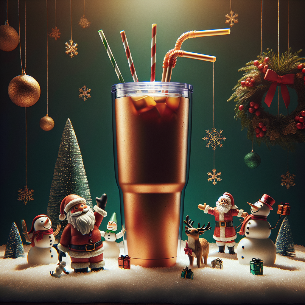 Let the Holidays Flow with Festive Fun: The Ultimate Straw Toppers