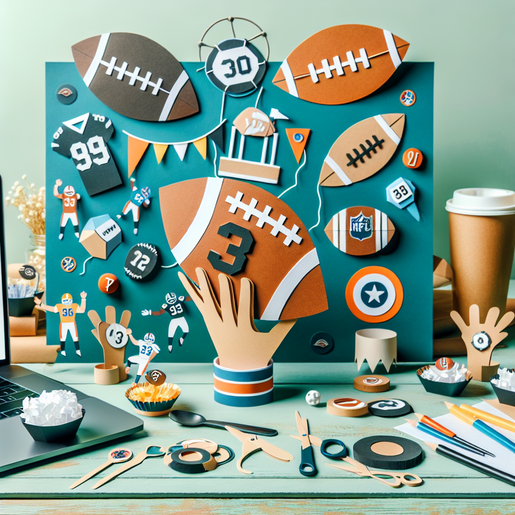 Rev Up Your Game Day with Handmade Football Party Supplies: A Detailed Review