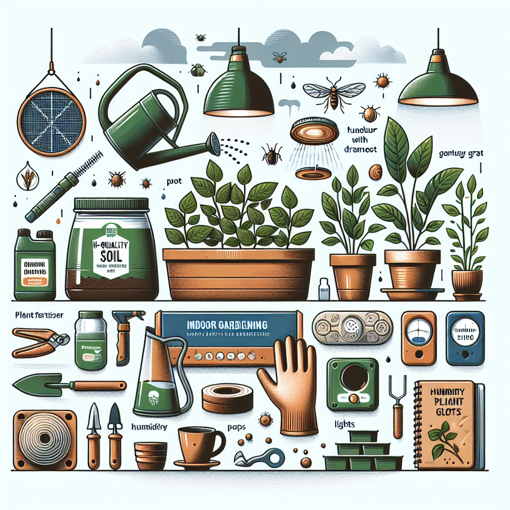 Top 10 Must-Have Items for Successful Indoor Gardening