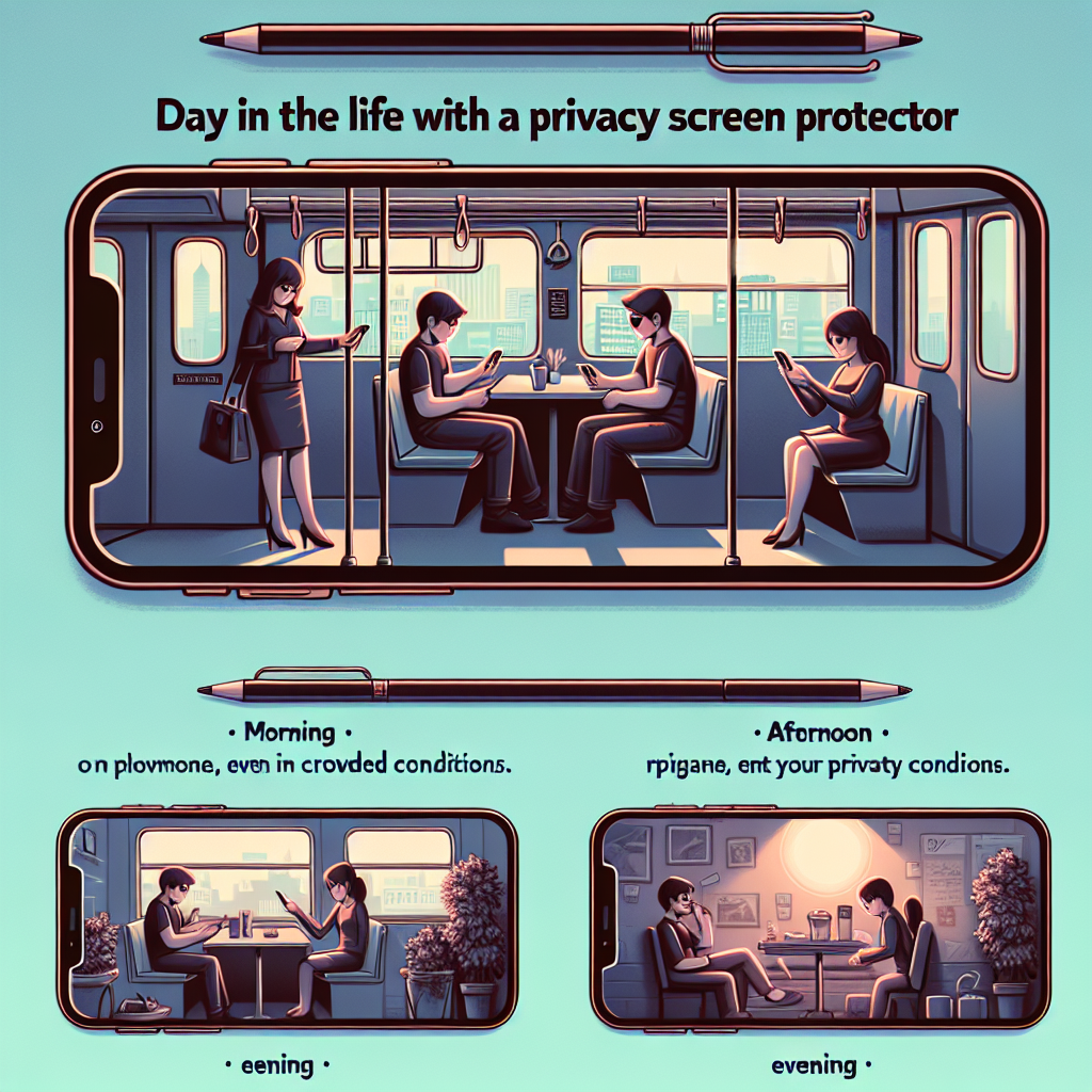 Elevate Your Privacy: A Day in the Life with the Ailun 3 Pack Privacy Screen Protector