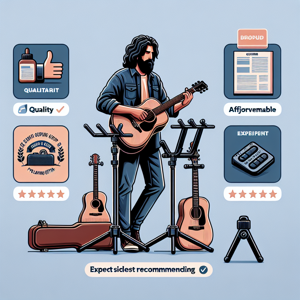 Expert Recommendations: The Adjustable A-Shape Folding Guitar Stand