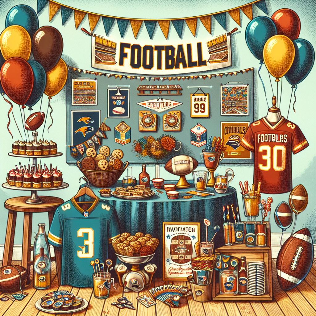 Top 10 Must-Have Items for the Ultimate Football-Themed Party