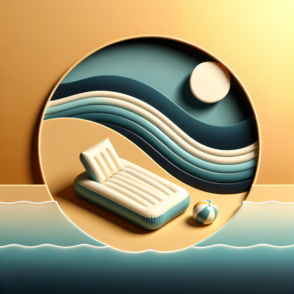 Behind the Scenes of Sloosh Inflatable Tanning Pool Lounger Float: A Luxurious Oasis for Adults