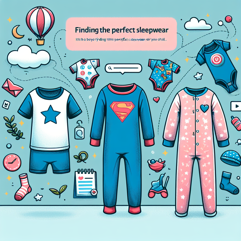 Find the Perfect Pajamas for Your Little One!