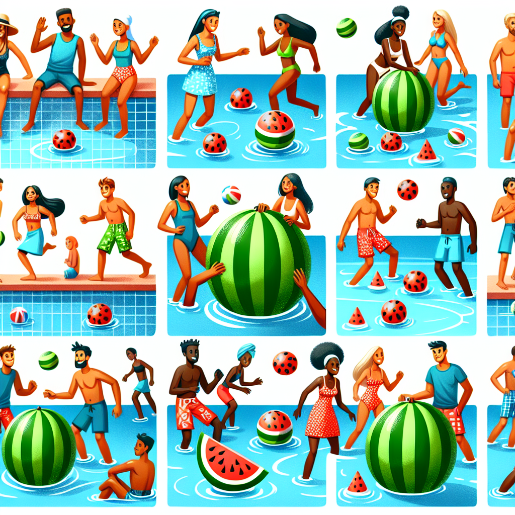 Splashing Fun with the Watermelon Ball!