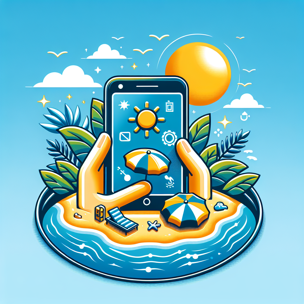 How to Use Your Smartphone Safely on the Beach: A Step-by-Step Guide