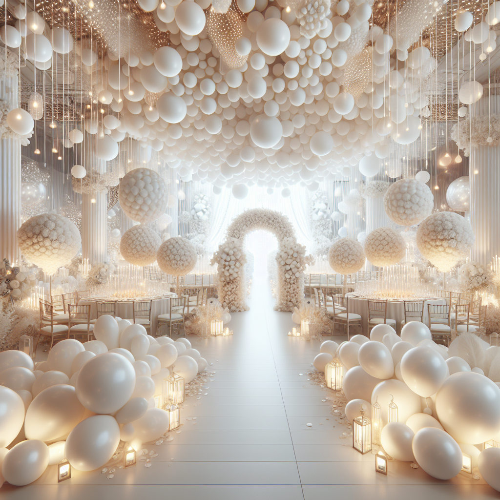 Life-Changing Party Decorations: Unleash Your Inner Event Planner with these Stunning White Latex Balloons!