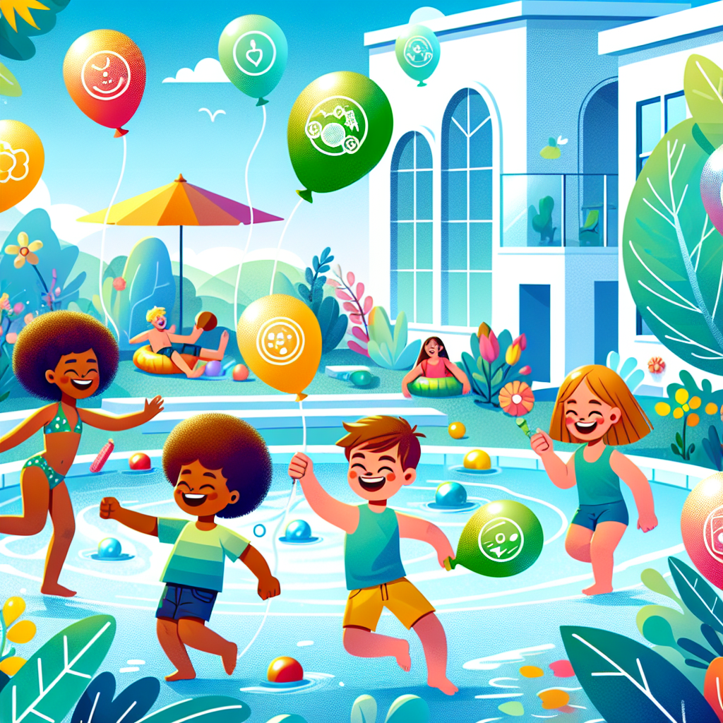 Summer Fun for Kids: Eco-Friendly Reusable Water Balloons