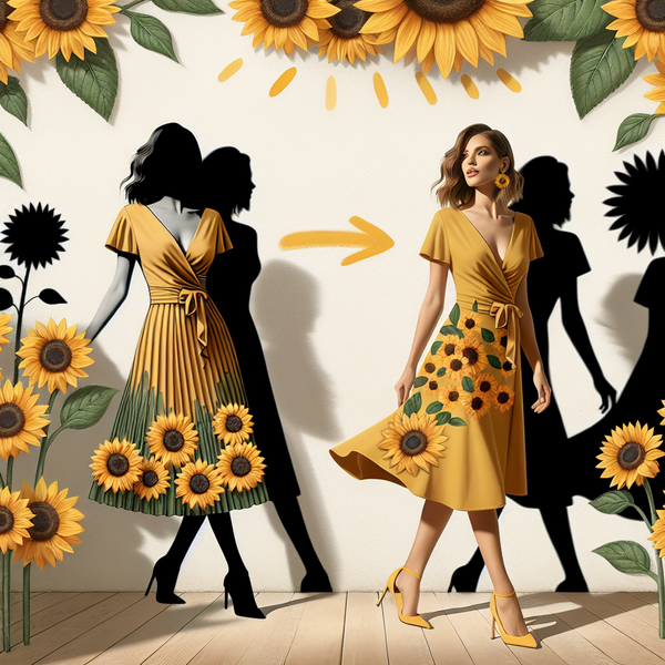 feature_art_for_the_universally_flattering_dress__experience_the_magic_of_the_sunflower_midi_wrap_dress